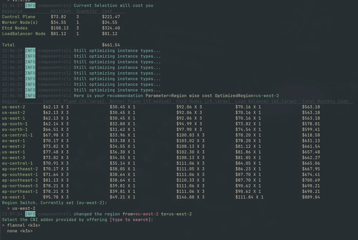 kli v2.3 Release — Smarter Cost Optimization with Dynamic Region Switching