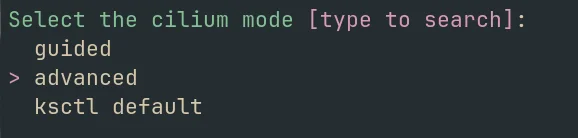 Cilium Customization Modes